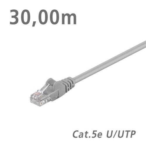 Patch Cat.5e U/UTP Grey 30.00m