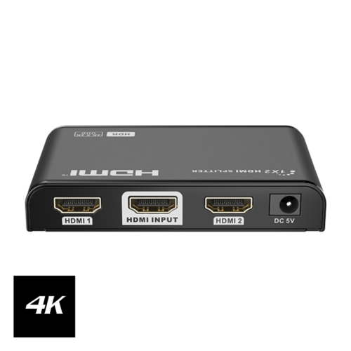 HDMI Splitter 1×2  4K UHD