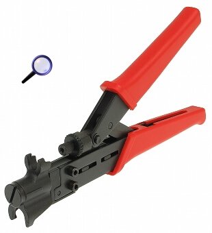 coaxial cable compress tool