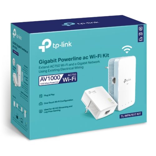 Gigabit Powerline Wi-Fi kit