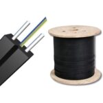 FTTH 4 core Drop Cable GJXH G657A