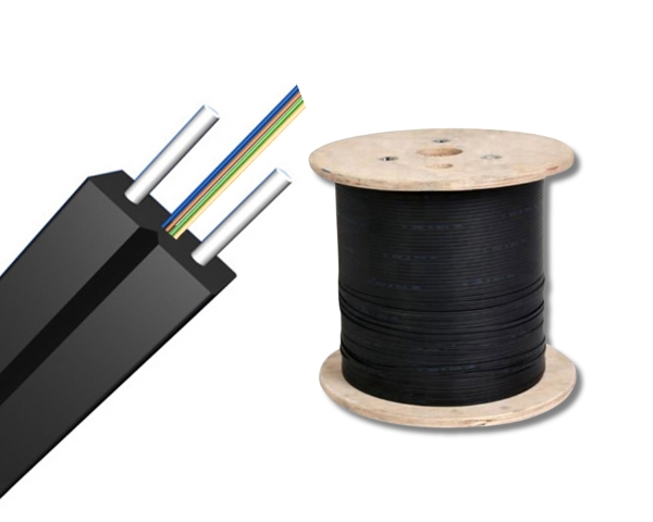 FTTH 4 core Drop Cable GJXH G657A