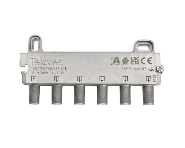 Televes 519505 5way splitter