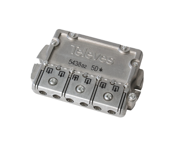 Televes 543802 5way splitter Easy-F