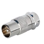 Adapter F-plug to QUICK-TV MALE