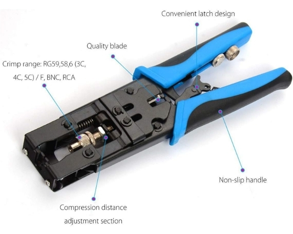 F Connector Crimping Tool