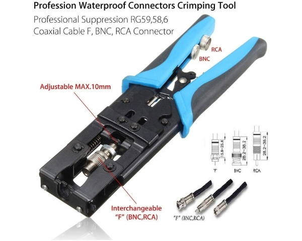 F Connector Crimping Tool