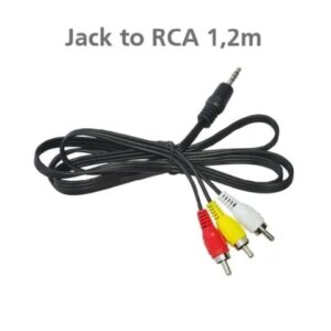 Cable Jack to RCA 1.2m
