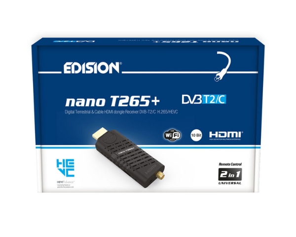 EDISION NANO T265+ mini Terrestrial Receiver