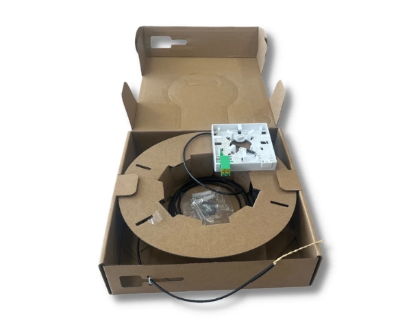 Pre-Terminated Fiber Optic Outlet PullBox 1-Core