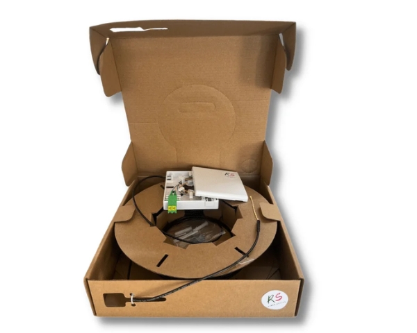 2-Core Terminated Fiber Optic Outlet PullBox Cable