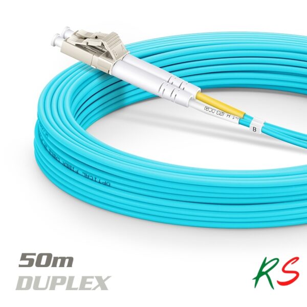 LC Multimode 50m Pigtail Duplex