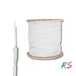 RS461101 FTTH 1 core SM Fiber Optic Drop Cable 1km