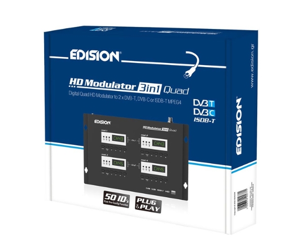 EDISION HDMI Modulator Quad