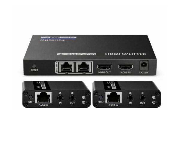1x2 HDMI Splitter with Extender POC 4K