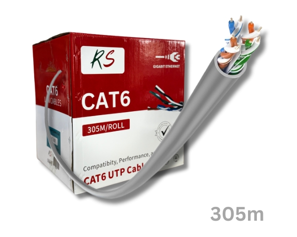 CAT6 UTP/CCA LAN Cable 305m with REEL