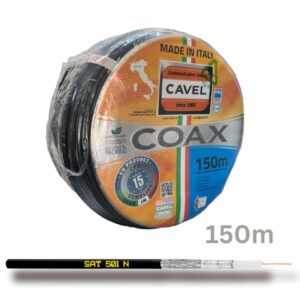 CAVEL SAT501N 150m Black RG59