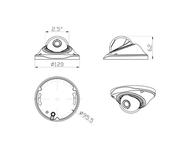 5MP IP Dome Mini