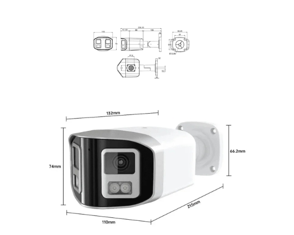 4MP IP Camera POE