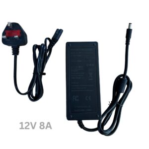 Power Supply 12V/8A 5.5mm