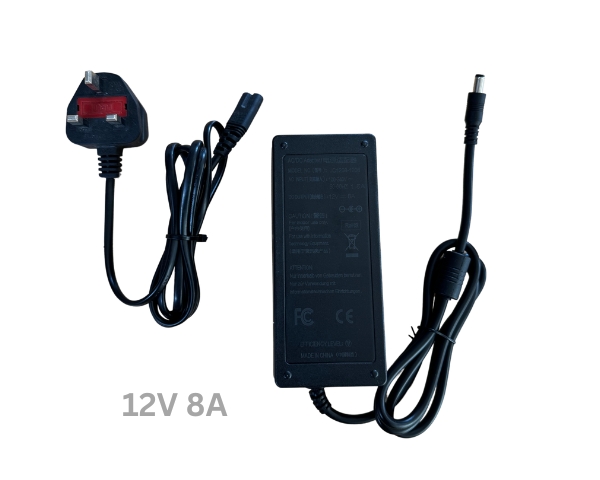 Power Supply 12V/8A 5.5mm