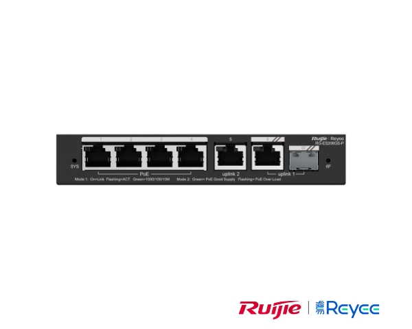 Ruijie 6-Port Gigabit Cloud