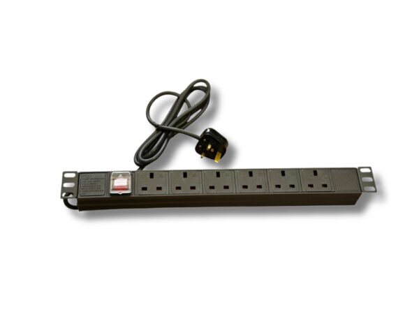 PDU POWER STRIP 6WAY UK