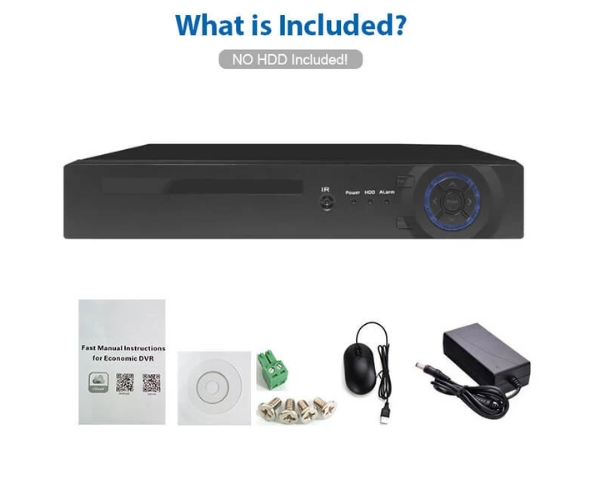 8CH POE NVR CCTV