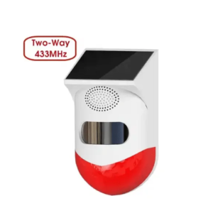 Wireless Solar Siren PIR