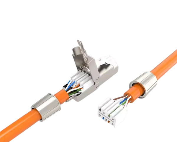 CAT7 SFTP RJ45 Tool Less