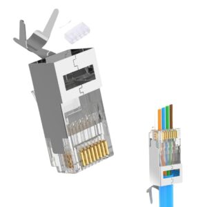 CAT7 RJ45 Pass Through EZ