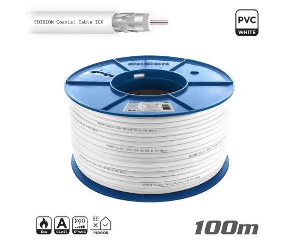 EDISION Coaxial Cable 100m