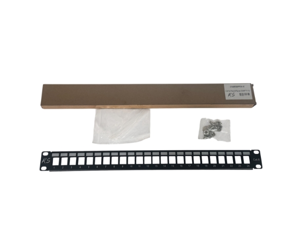 1U Patch Panel UTP 24 port