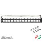 1U Patch Panel FTP 24 Port Empty