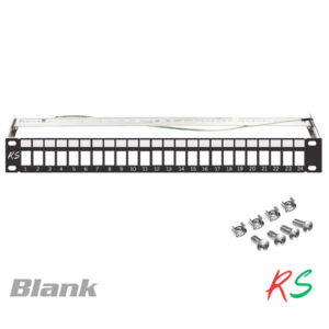 1U Patch Panel FTP 24 Port Empty