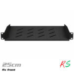 Cantilever Fixed Shelf 25cm 1U 10kg