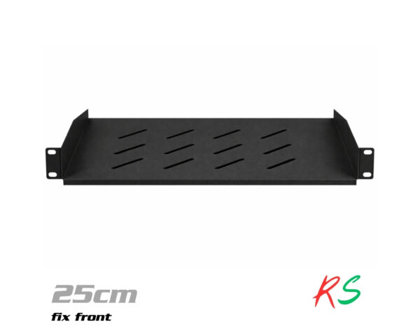 Cantilever Fixed Shelf 25cm 1U 10kg