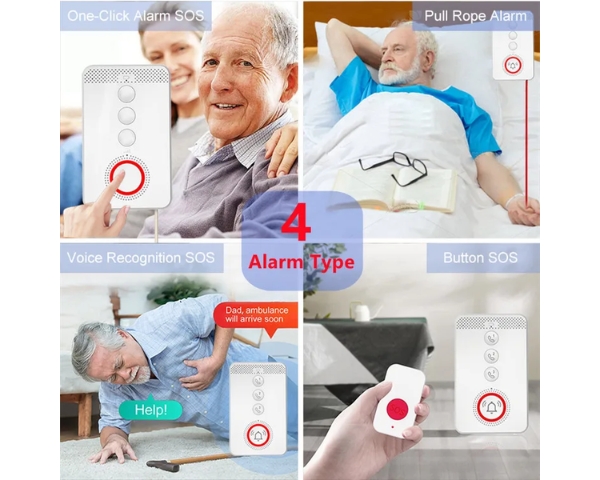 SOS 4G Emergency Call Alarm Tuya