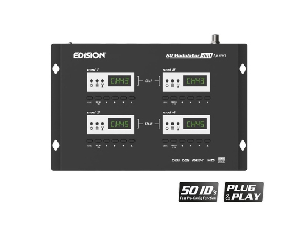 EDISION HDMI MODULATOR 3in1 QUAD+