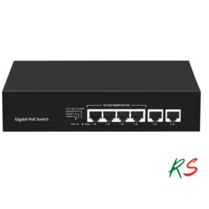 4+2 Port Gigabit PoE+ Switch RS SST-HP4ET2ET