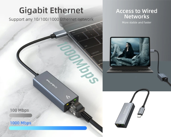 USB C to Rj45