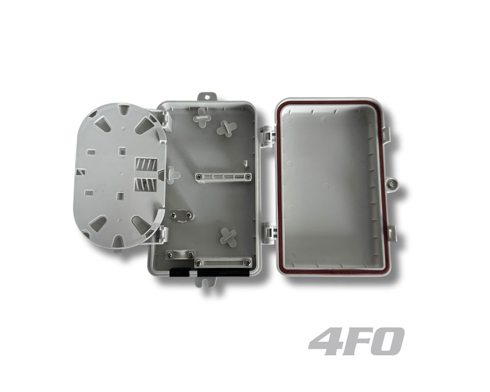 4 Cores Fiber Optic Termination Box Large