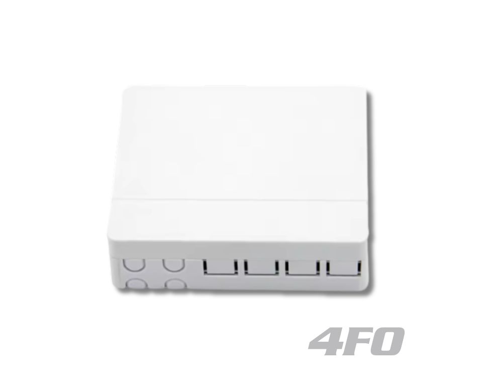 4 Cores Fiber Optic Termination Box Small