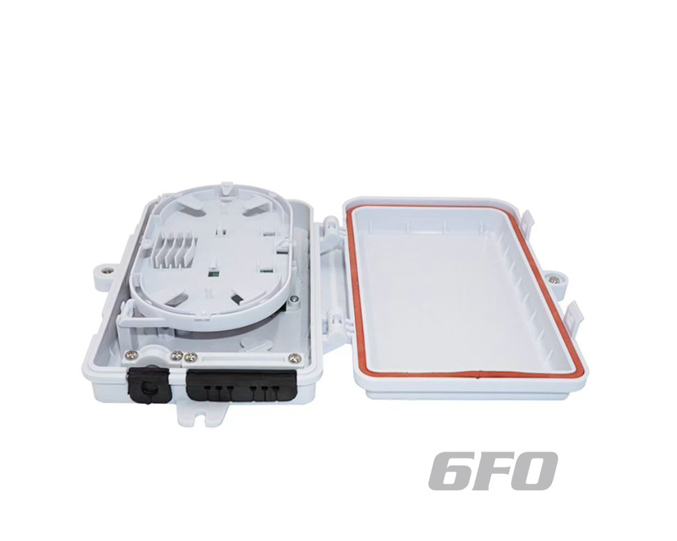 6 Cores Fiber Optic Termination Box Large