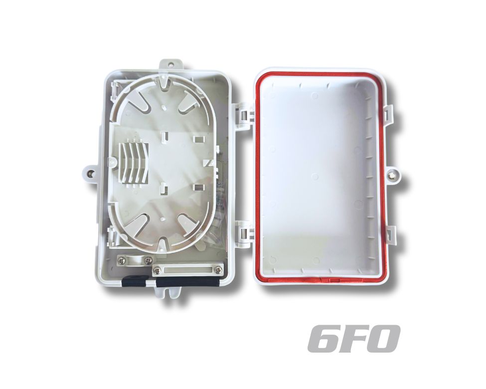 6 Cores Fiber Optic Termination Box Large