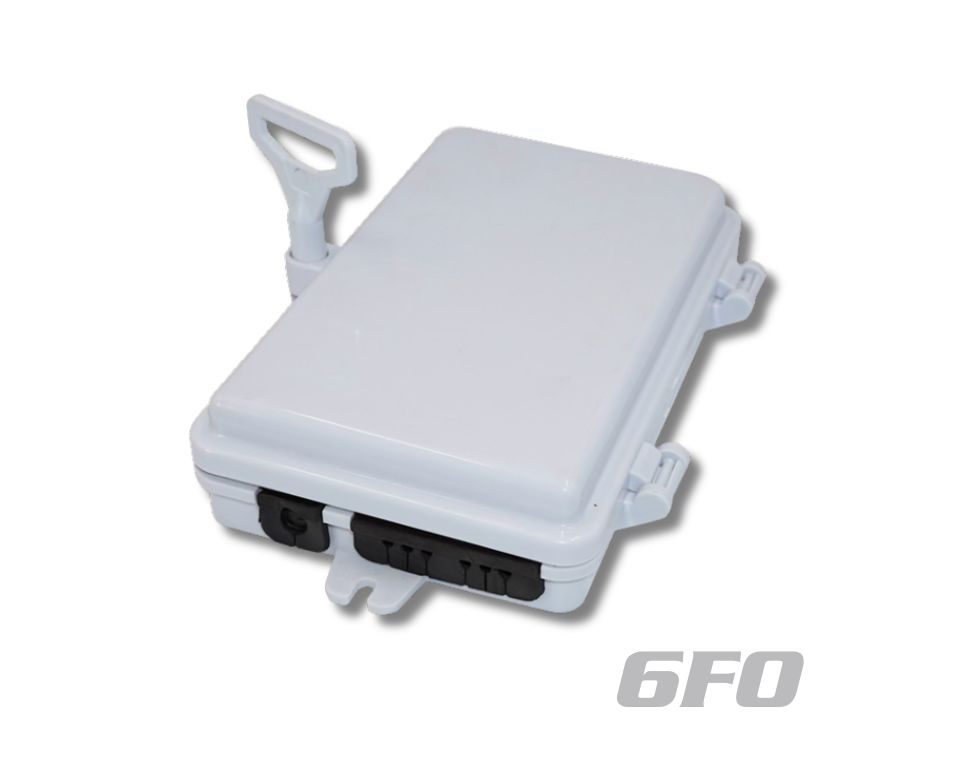 6 Cores Fiber Optic Termination Box Large