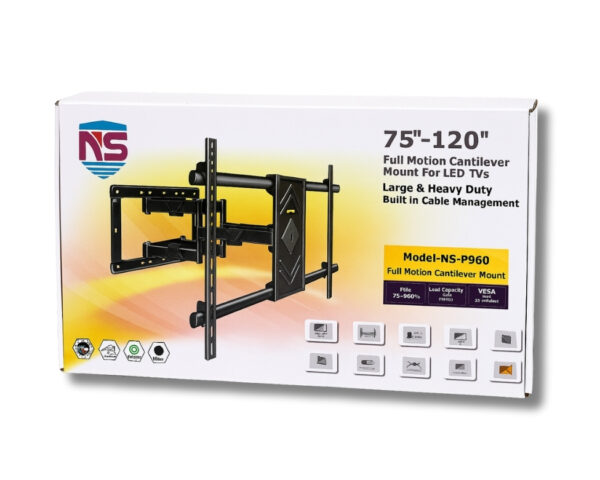 Heavy Duty TV Wall Mount 120 Inch