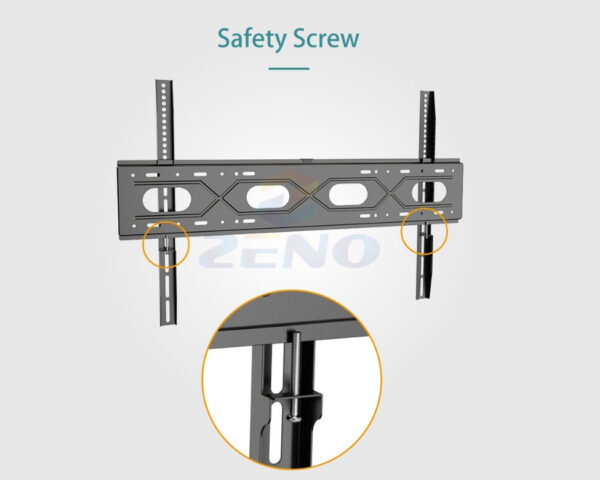 fixed TV wall mount 120 inch