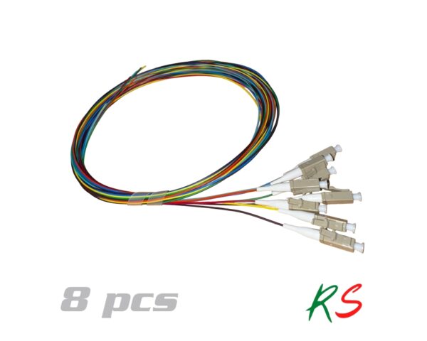 LC MM OM3 Splicing Pigtail 4 colors