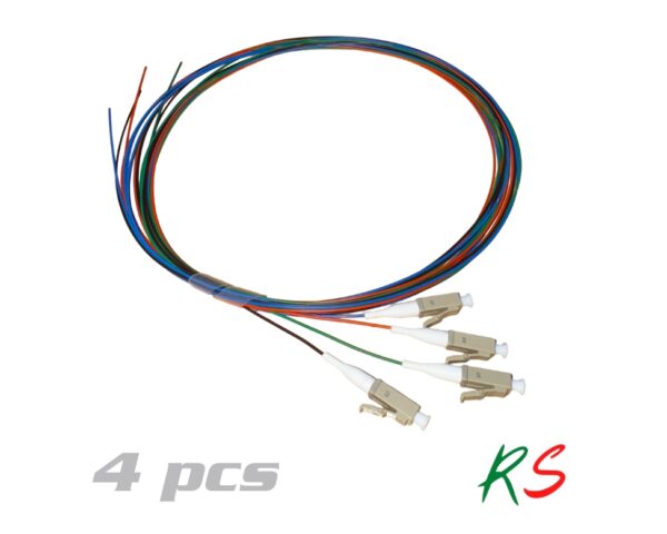 LC MM OM3 Splicing Pigtail 4 colors